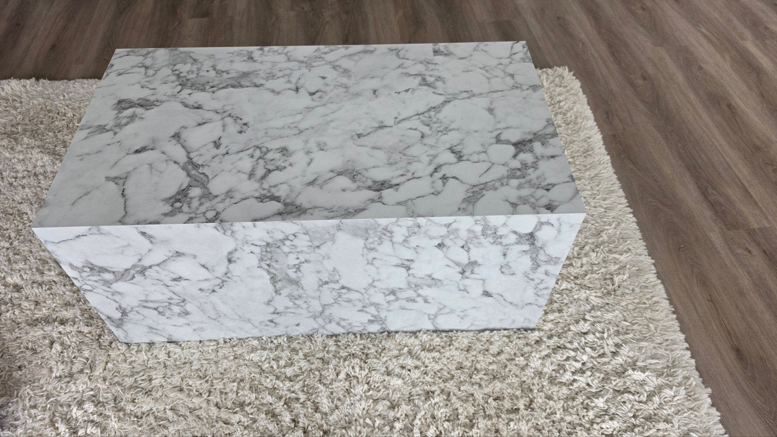 Westwing salontafel marmerlook - Zeer goede staat, Ophalen, Overige materialen, 50 tot 100 cm, 50 tot 100 cm