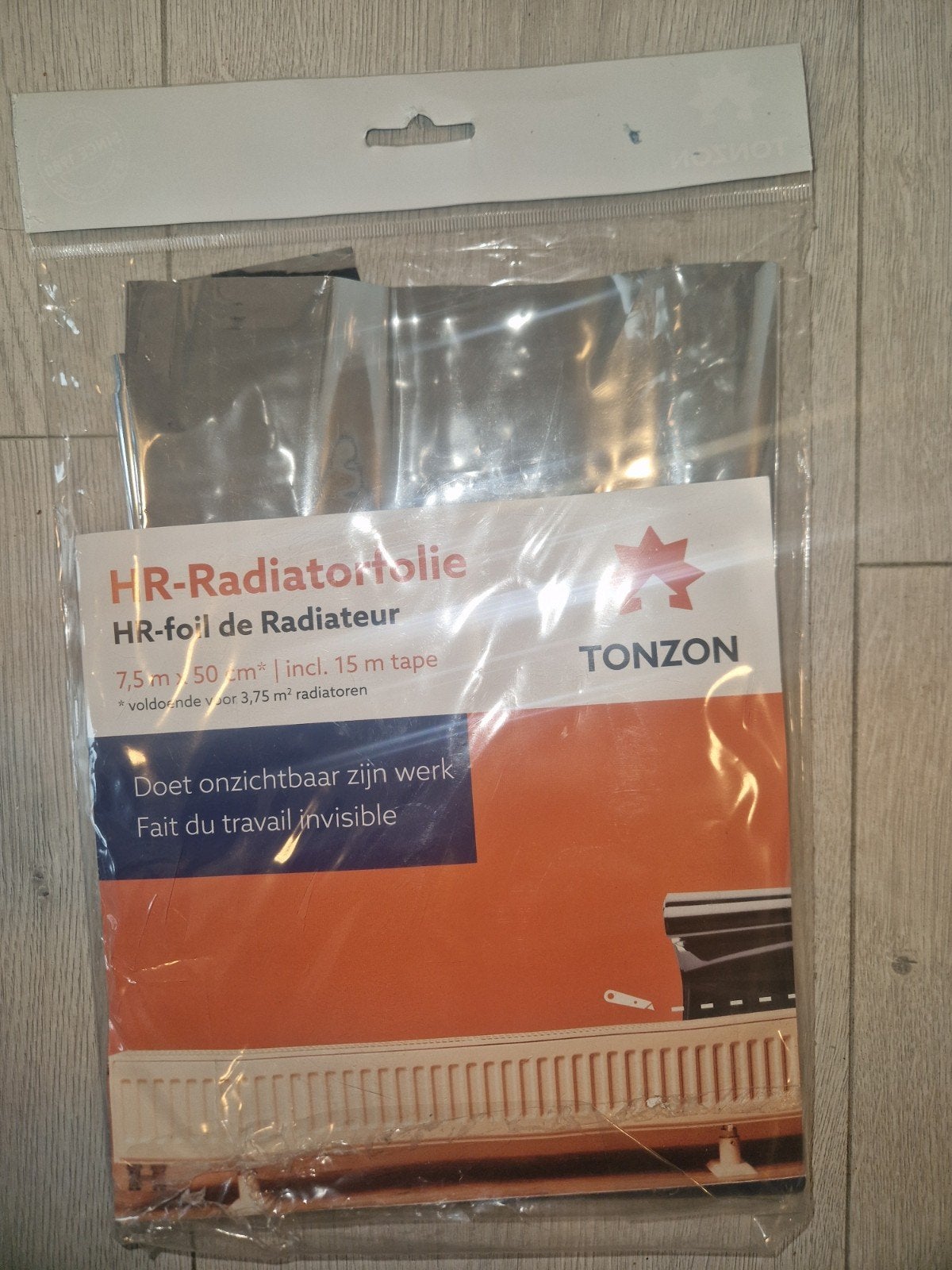 Radiatorfolie Tonzon isolatie, Ophalen of Verzenden, Nieuw, Minder dan 5 m², Folie