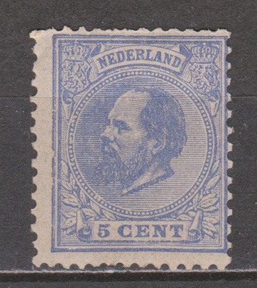 NVPH 19 Postfris Willem III 1872 ; OUD NEDERLAND p/stuk, Ophalen of Verzenden, T/m 1940, Postfris