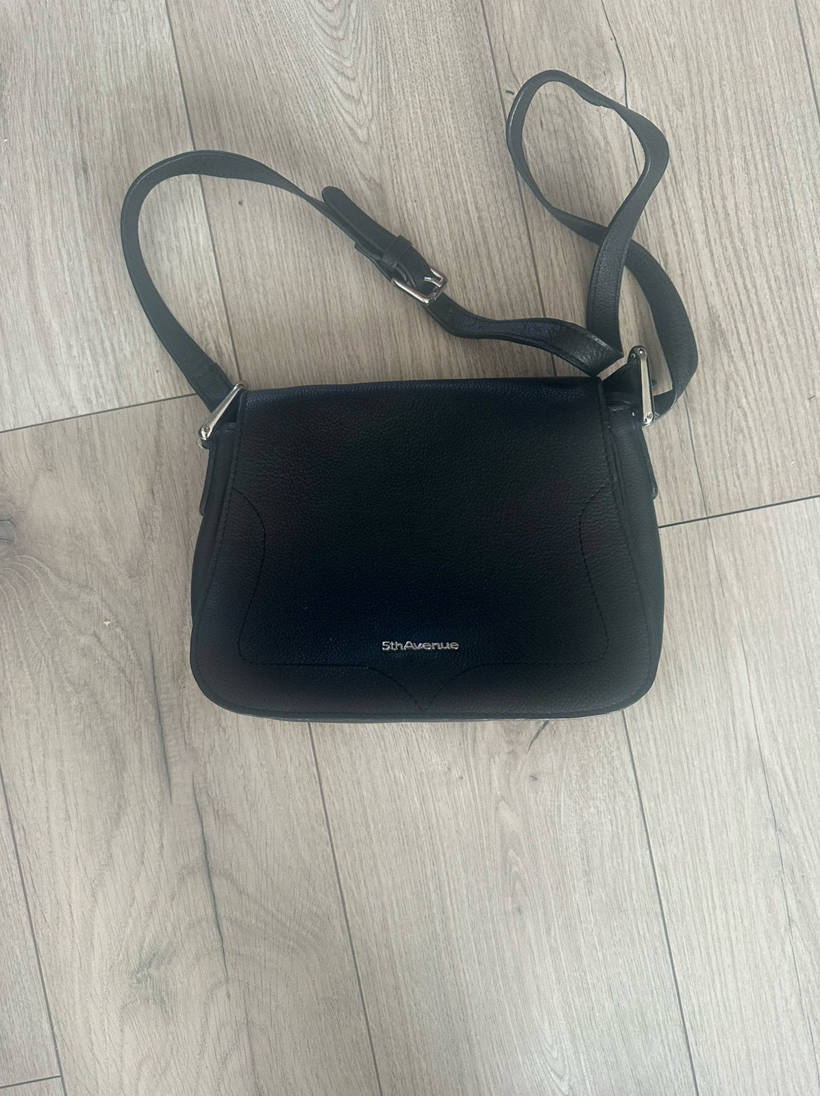 Tas dames 5th avenue, Sieraden, Tassen en Uiterlijk, Tassen | Damestassen, Verzenden, Zo goed als nieuw, Zwart, Handtas