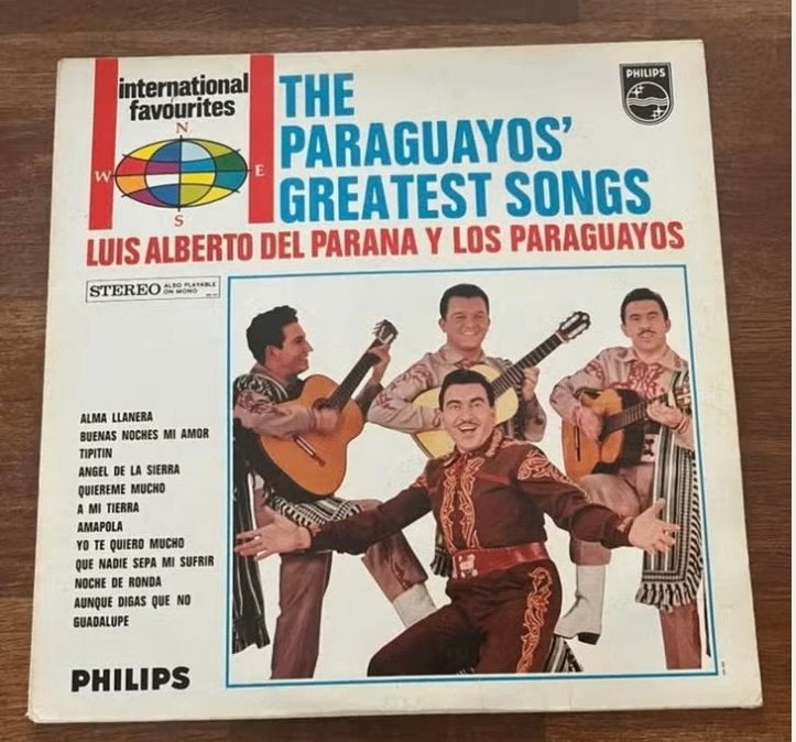 LP The Paraguayos' Greatest Songs, Cd's en Dvd's, Ophalen of Verzenden, Zo goed als nieuw, 12 inch, Overige genres