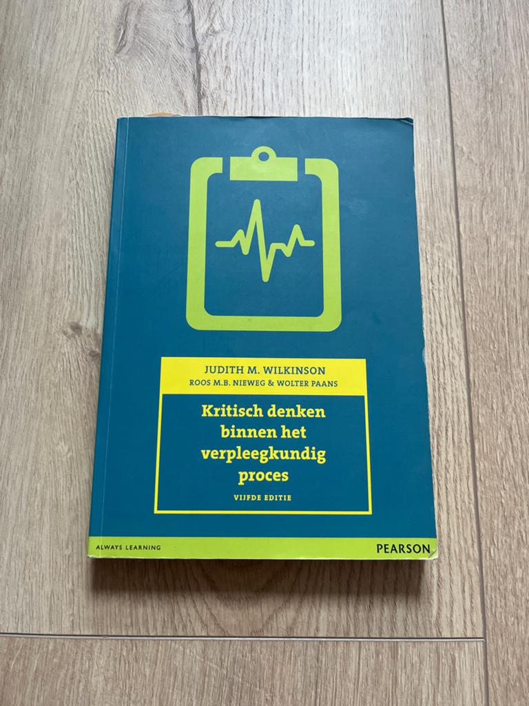 Kritisch denken binnen het verpleegkundig proces, Boeken, Studieboeken en Cursussen, Ophalen of Verzenden, Gamma, Gelezen, HBO