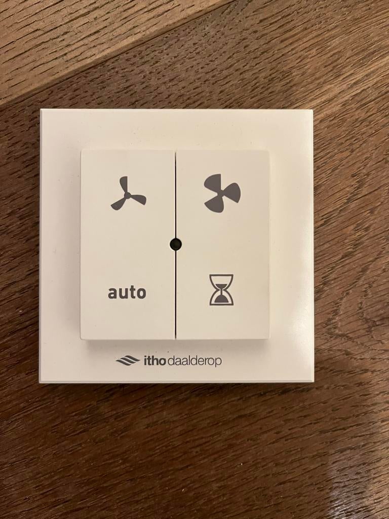 Itho daalderop nieuwe bediening., Doe-het-zelf en Verbouw, Ventilatie en Afzuiging, Ophalen of Verzenden, Nieuw, Afzuiger