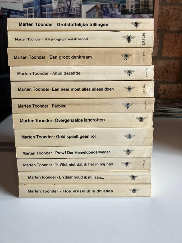 12 Olie B. Bommel boeken door Maarten Toonder, Boeken, Meerdere stripboeken, Ophalen, Gelezen