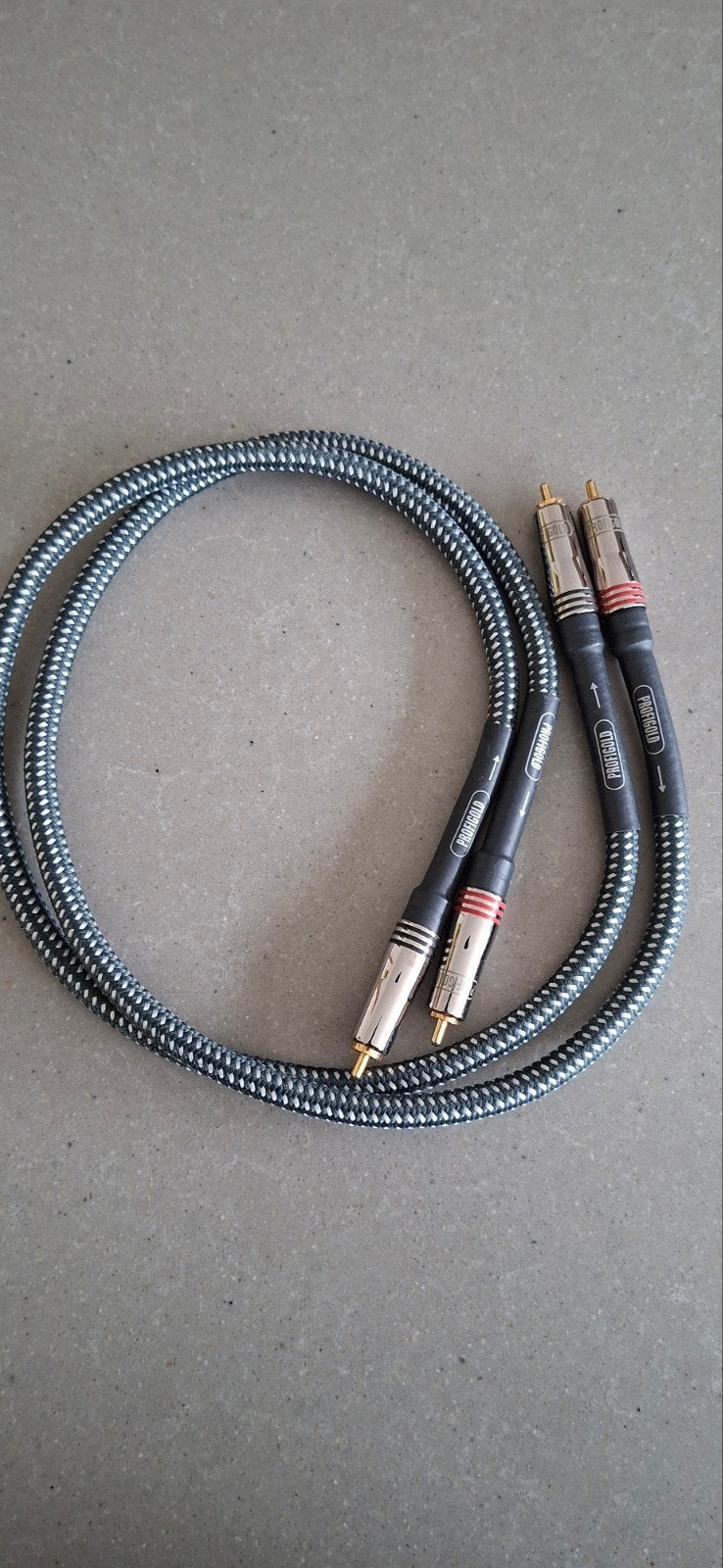 Profigold Interlink-kabel - 75cm RCA, Ophalen of Verzenden, Zo goed als nieuw, Minder dan 2 meter, Interlink-kabel