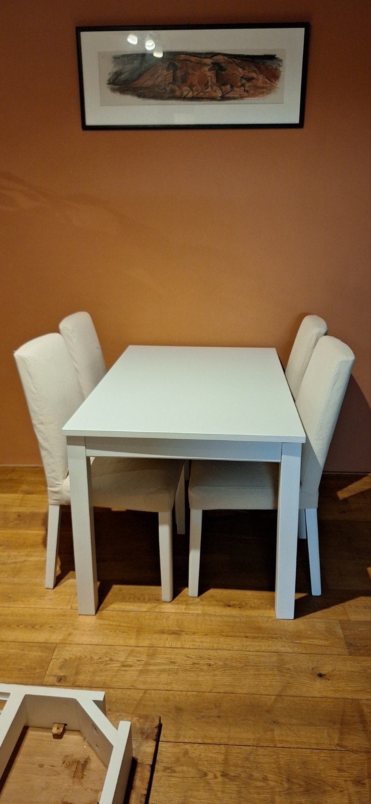 Ikea Vihals Uitschuifbare Eettafel, Huis en Inrichting, Ophalen, Gebruikt, 100 tot 150 cm, 50 tot 100 cm