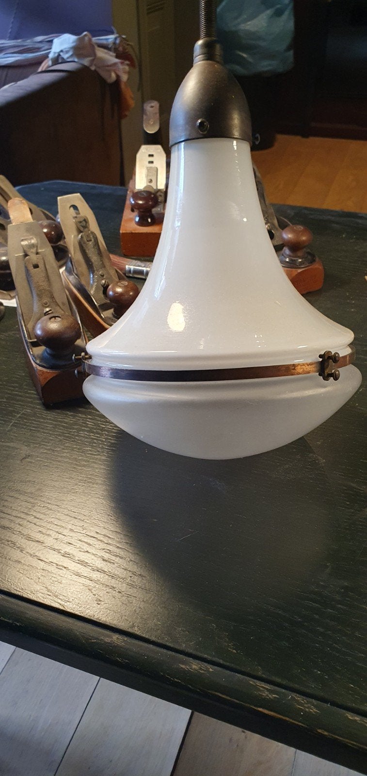 luzette lamp.  ontwerp Peter Behrerens.  AEG.  Orgineel oud., Huis en Inrichting, Ophalen of Verzenden