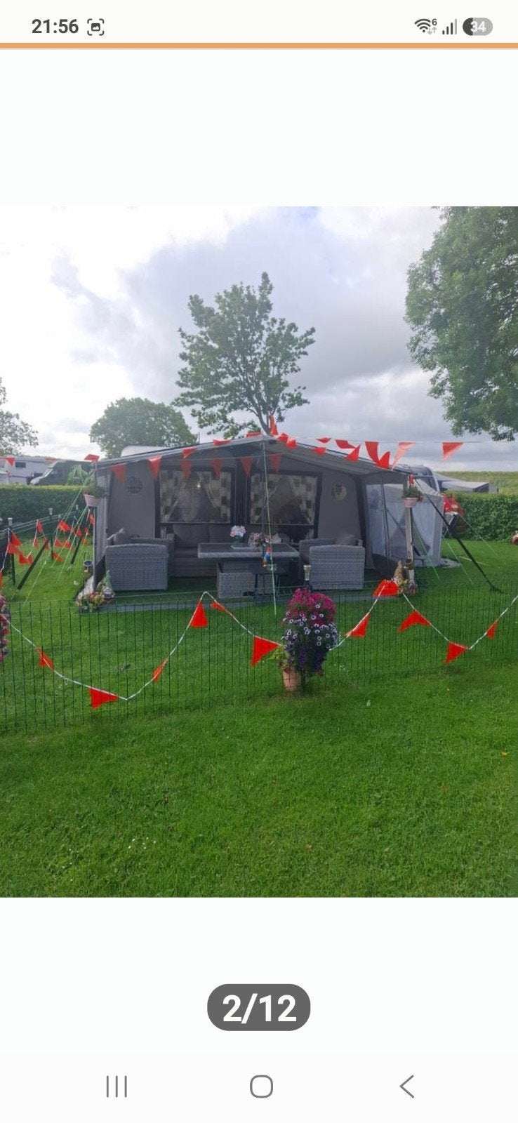 Isabella voortent met luifel en zijwanden, Caravans en Kamperen, Voortenten en Luifels, Ophalen