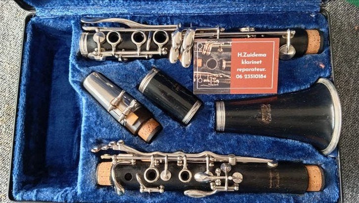 Klarinet Atelier Gereviseerde Buffet Crampon Evette Bes Klar, Muziek en Instrumenten, Ophalen of Verzenden, Zo goed als nieuw