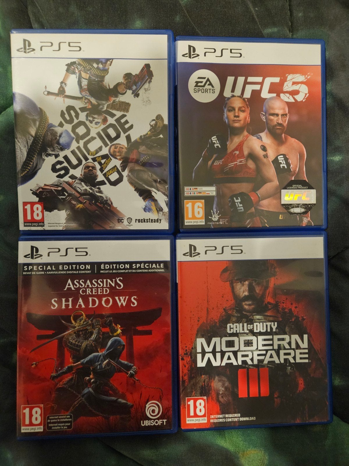 PS5 Games Bundel: 4 Topgames in Uitstekende Staat