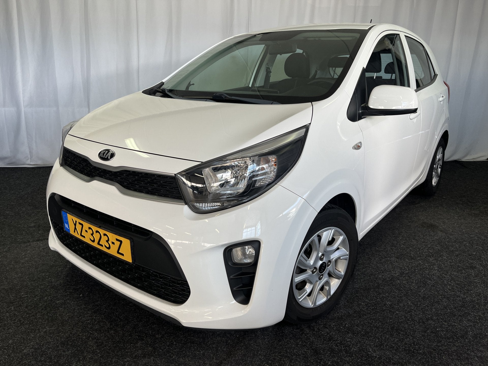 Kia Picanto 1.0 CVVT EconomyPlusLine LMV/AIRCO/BLUETOOTH/ELE, Voorwielaandrijving, Stof, Gebruikt, Met garantie (alle)