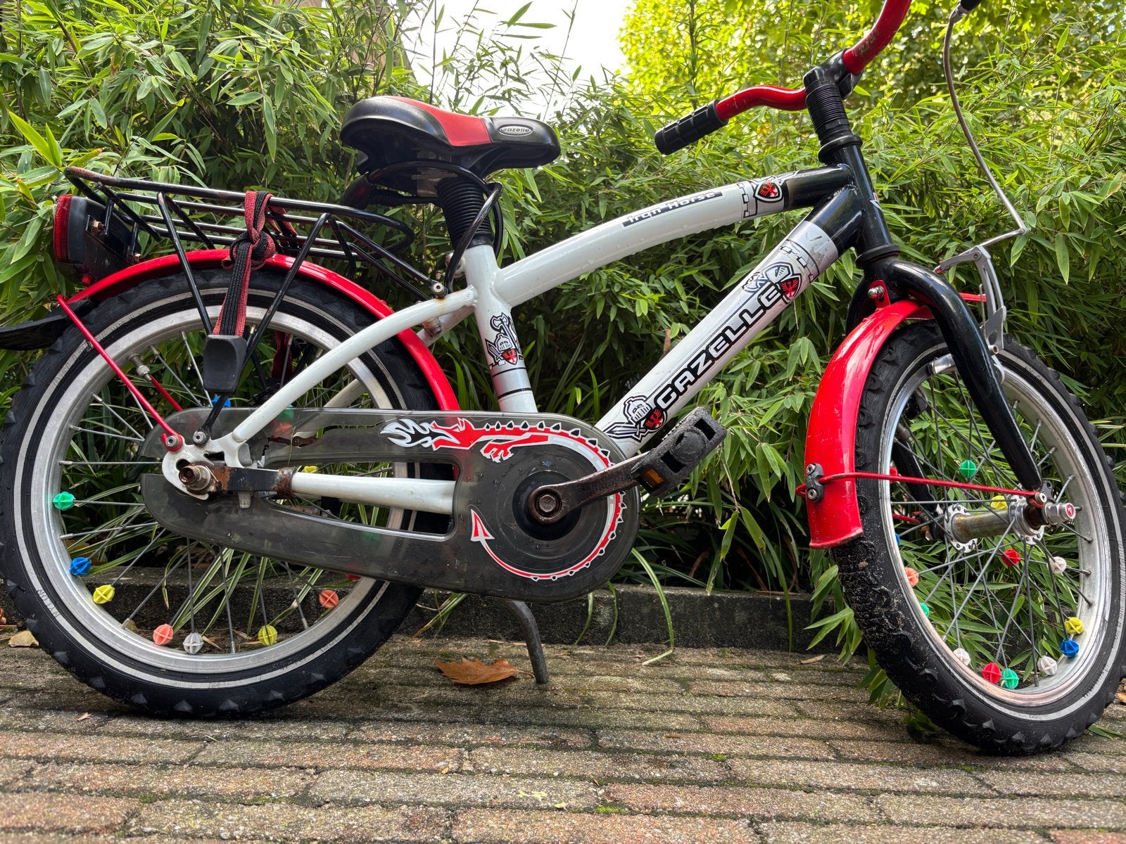 Gazelle Iron Horse 16 inch, Ophalen, Gebruikt, Terugtraprem, 16 tot 20 inch