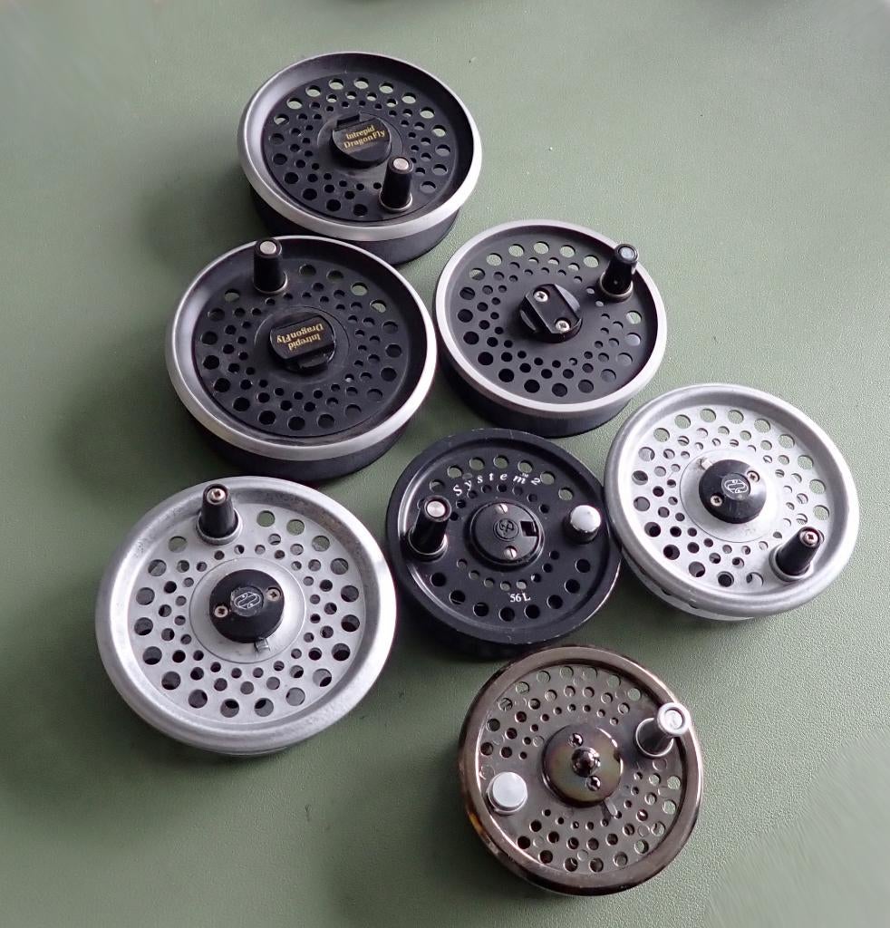 Intrepid Dragonfly & Rimfly vliegenreel spoelen, Ophalen, Gebruikt, Overige typen