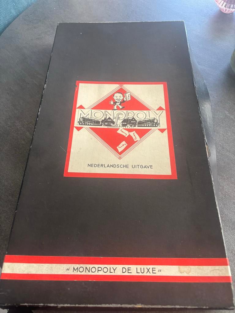 Monopoly De Luxe - Nederlandse Uitgave (Vintage), Hobby en Vrije tijd, Gezelschapsspellen | Bordspellen, Drie of vier spelers