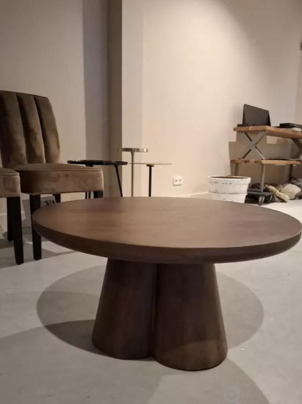 Showroom uitverkoop - salontafel Clubs van Brix 80 cm, Ophalen, 50 tot 100 cm, Rond, Nieuw
