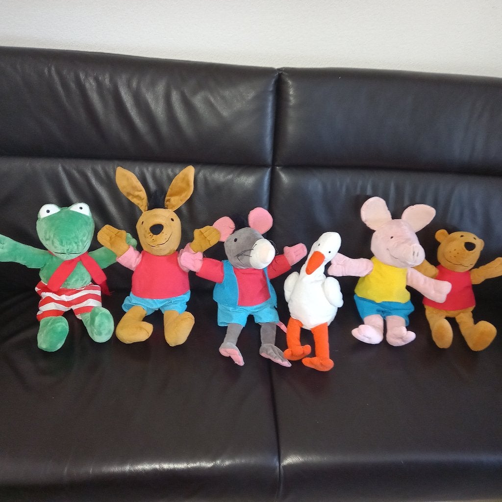 Kikker en vriendjes complete set ( VERKOCHT ), Ophalen of Verzenden, Gebruikt, Kikker