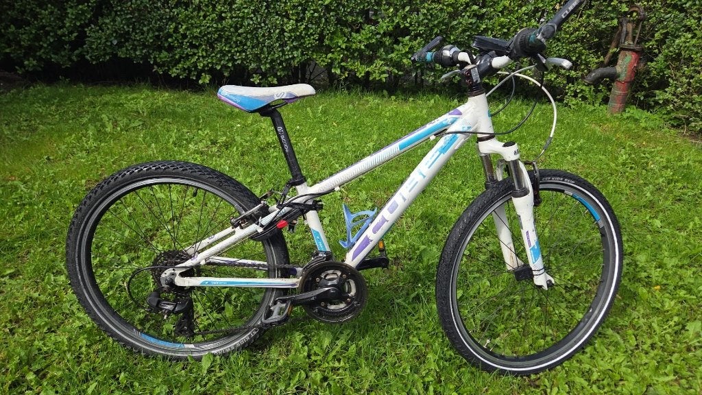 Cube mountainbike 24 inch (meisjes), Gebruikt, Hardtail, Velgrem, Dames