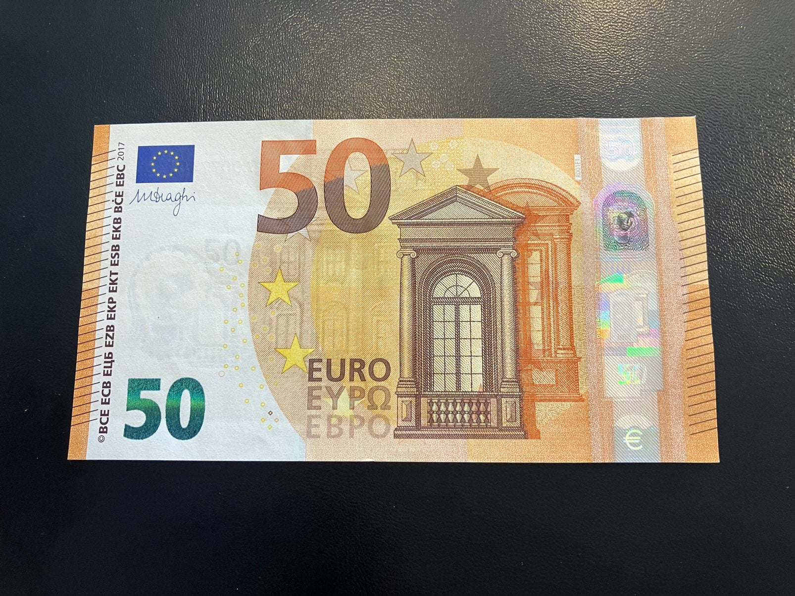 €50,- Mario Draghi - Duitsland RA/R001 - aUNC, Postzegels en Munten, Ophalen of Verzenden, Duitsland, 50 euro