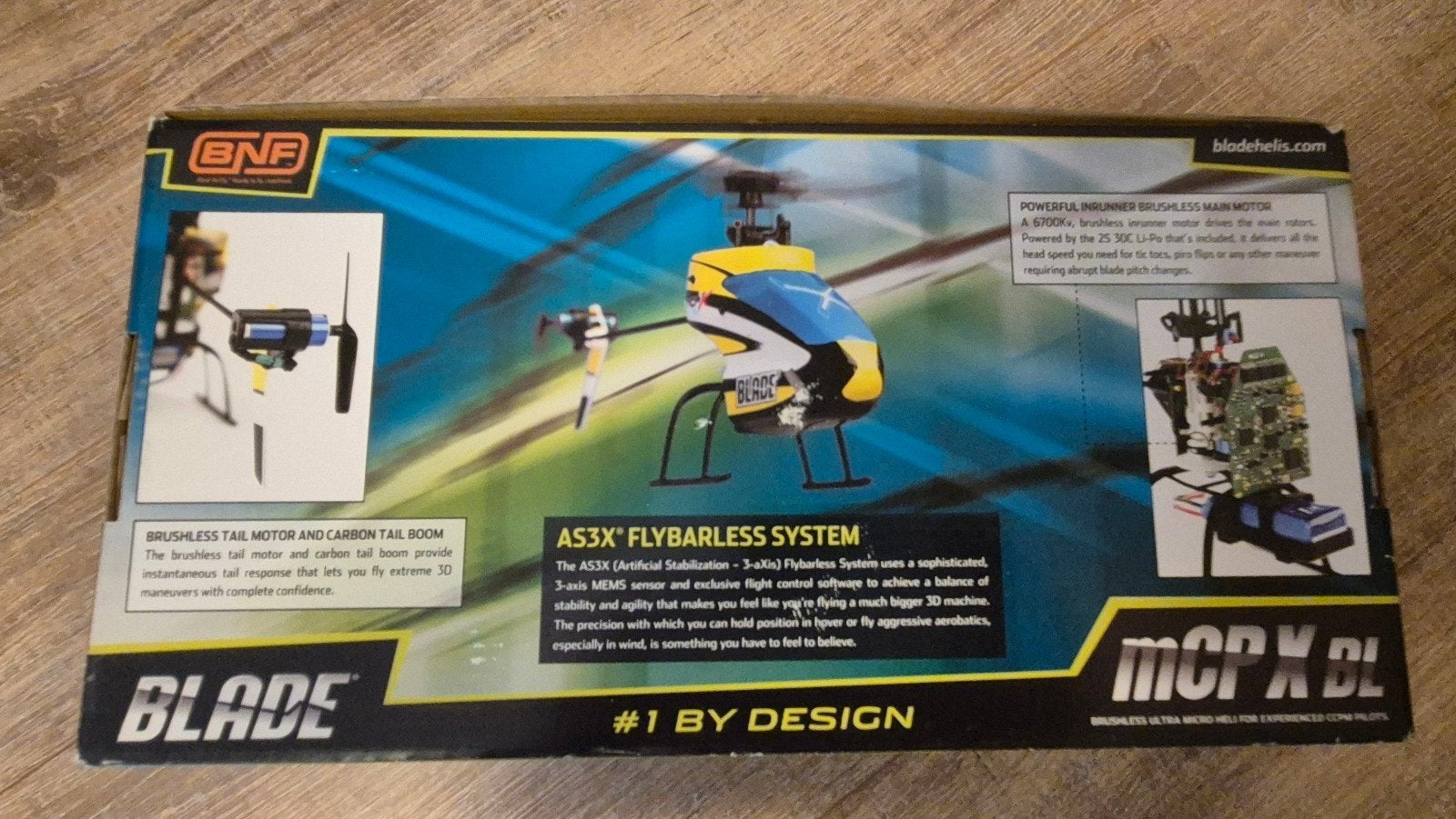 Blade mCP X BL BNF (Volledig borstelloos) BLH3980 - McPX, Hobby en Vrije tijd, Modelbouw | Radiografisch | Helikopters en Quadcopters