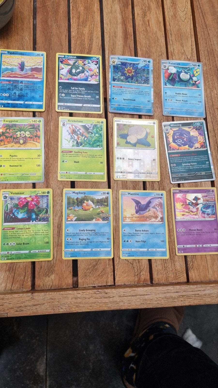 Pokémon kaarten collectie - set van 12 stuks, Ophalen of Verzenden, Meerdere kaarten