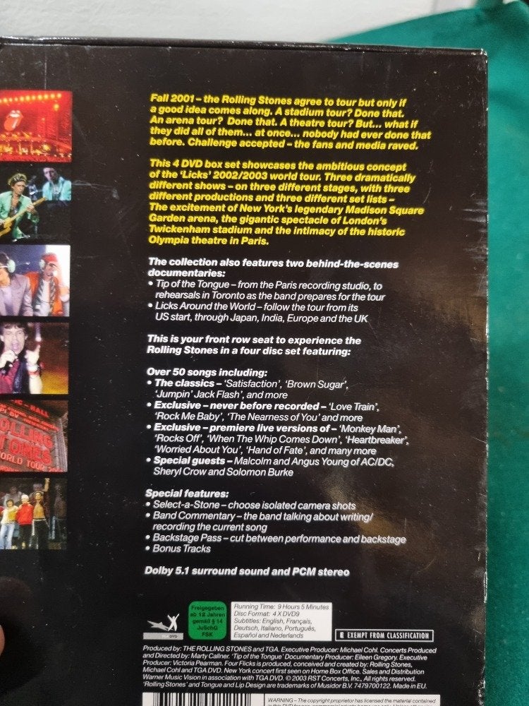 dvd rolling stones four flicks, Ophalen of Verzenden