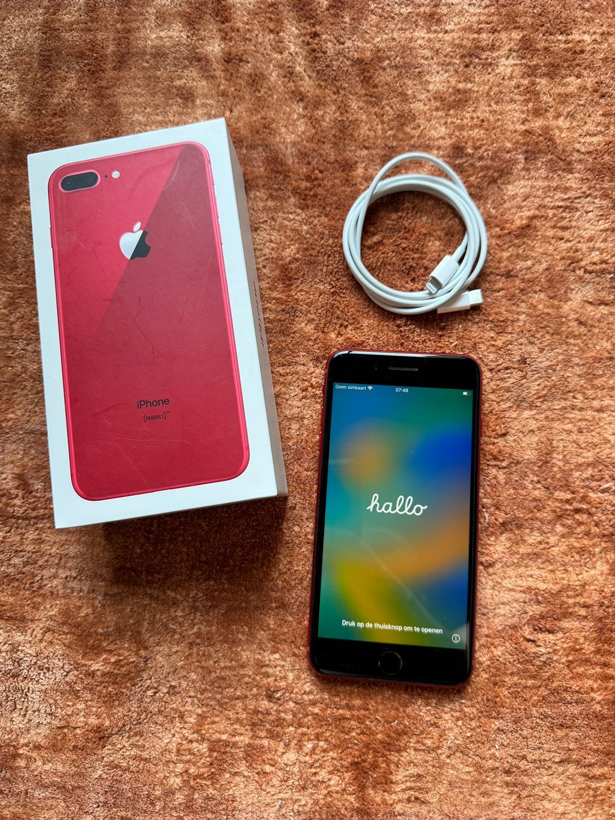 iPhone 8 plus (red) 64GB, Ophalen, IPhone 8 Plus, Zo goed als nieuw, 64 GB