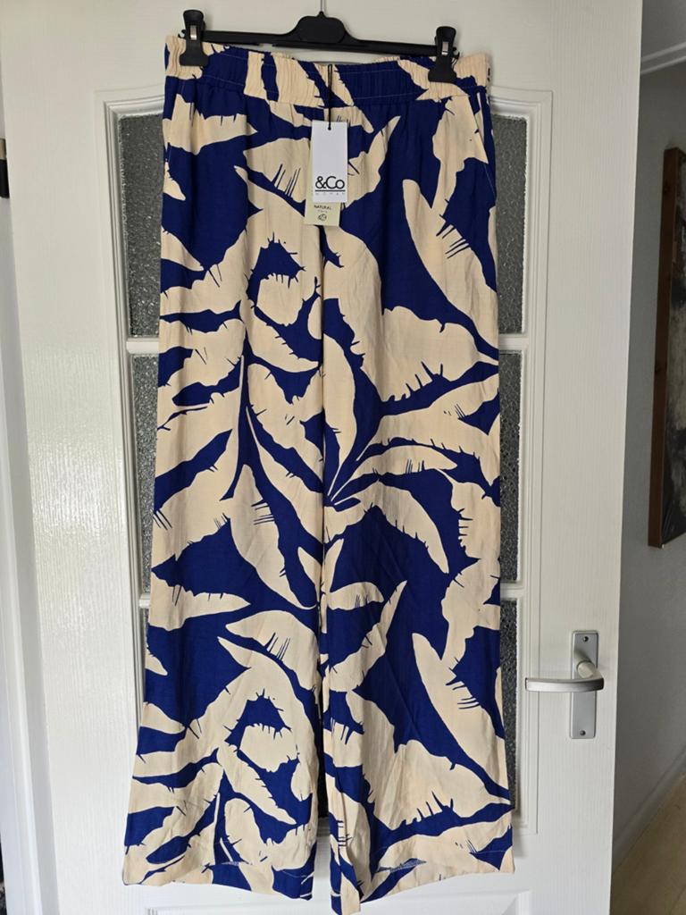 Nieuw &co woman andcowoman and cowoman xl kobalt creme, Blauw, Maat 46/48 (XL) of groter, Nieuw, Ophalen of Verzenden