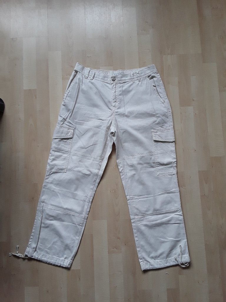 Red Button broek mt 40 ecru, Maat 38/40 (M), Verzenden, Beige, Zo goed als nieuw
