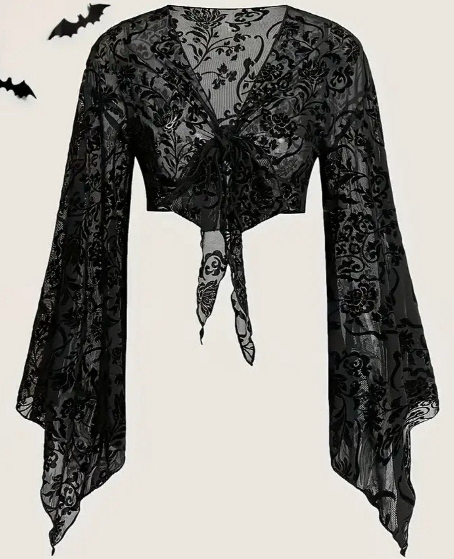 Bolero van zwart kant XL, Ophalen of Verzenden, Nieuw