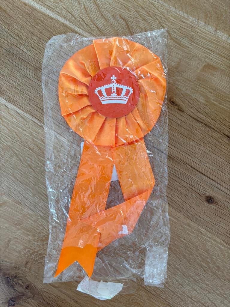 Koningsdag oranje speld! Nieuw!, Ophalen of Verzenden, Nieuw