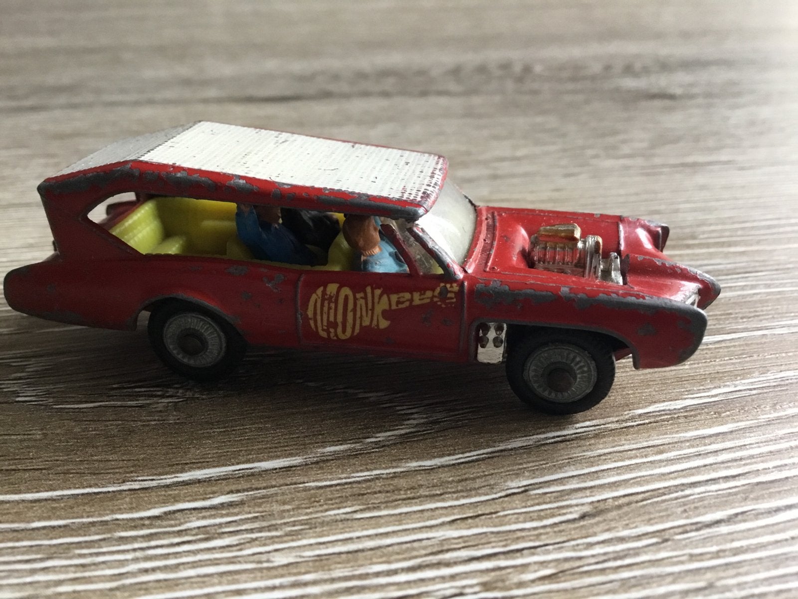 Vintage Husky Models The Monkeemobile Diecast Auto, Overige merken, Gebruikt, 1:50 of kleiner, Auto