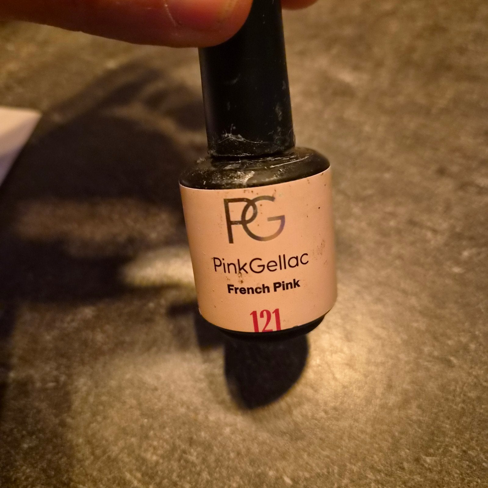 Pink  gellak 121, Sieraden, Tassen en Uiterlijk, Uiterlijk | Cosmetica en Make-up, Ophalen of Verzenden, Zo goed als nieuw, Roze