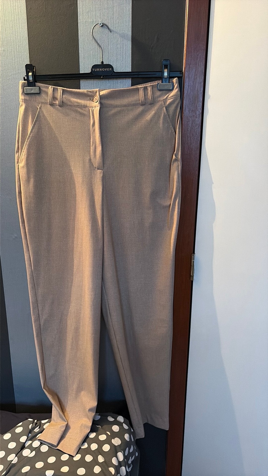 Studio anneloes maat L travelstof broek, Beige, Maat 42/44 (L), Ophalen of Verzenden, Zo goed als nieuw