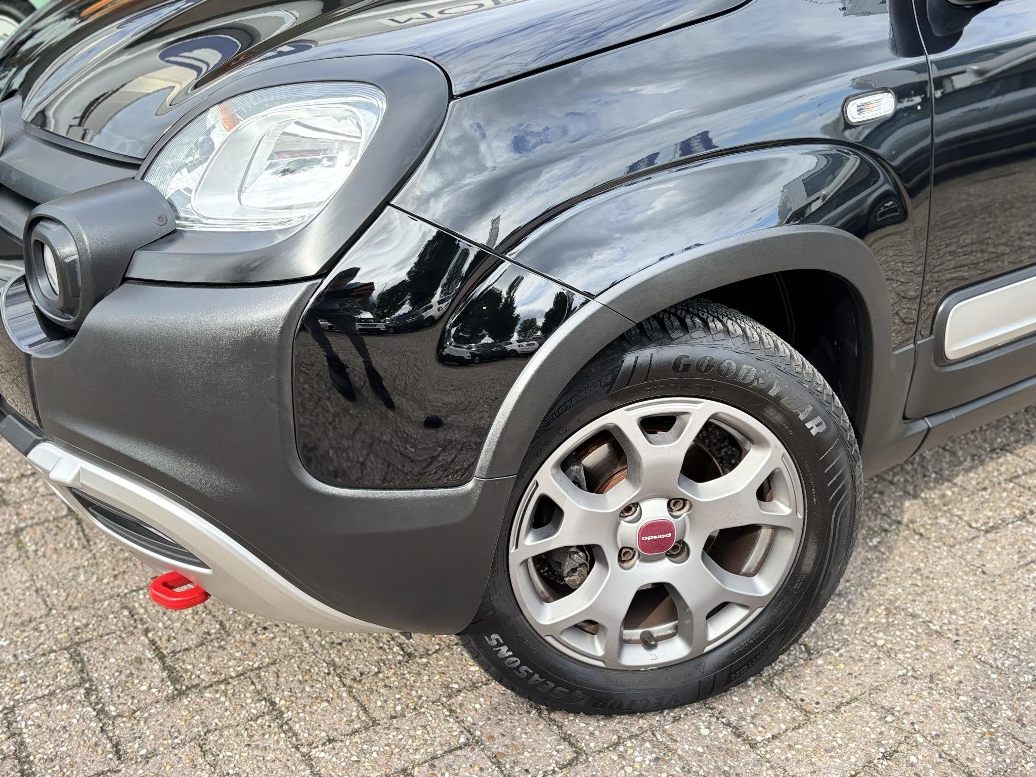 Fiat Panda 1.2 City Cross | All season | 1e eigenaar | Clima, Auto's, Voorwielaandrijving, Leder en Stof, Zwart, Bedrijf