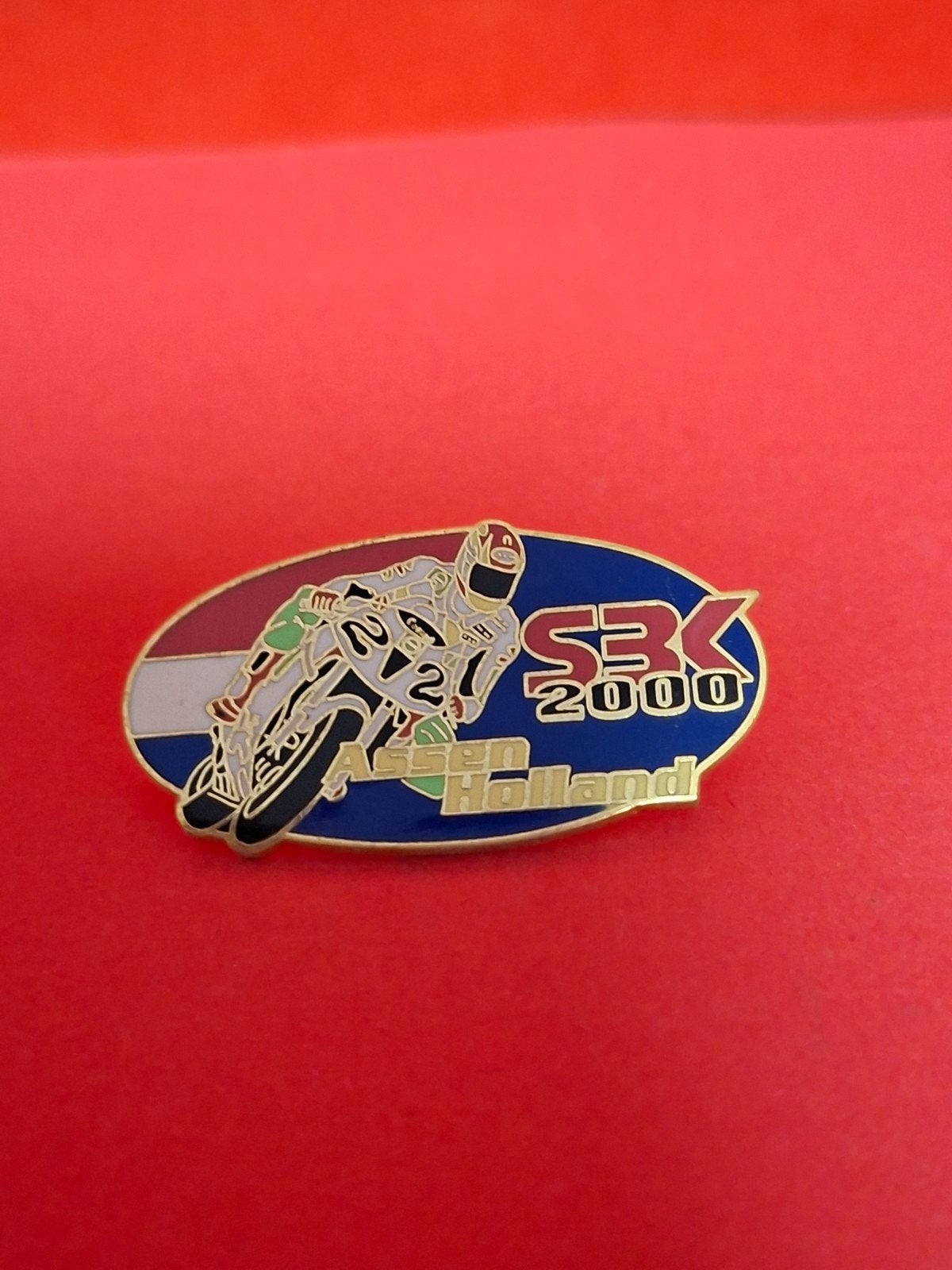 Motor Pin WK SUPERBIKE ASSEN 2000, Ophalen of Verzenden, Zo goed als nieuw, Sport