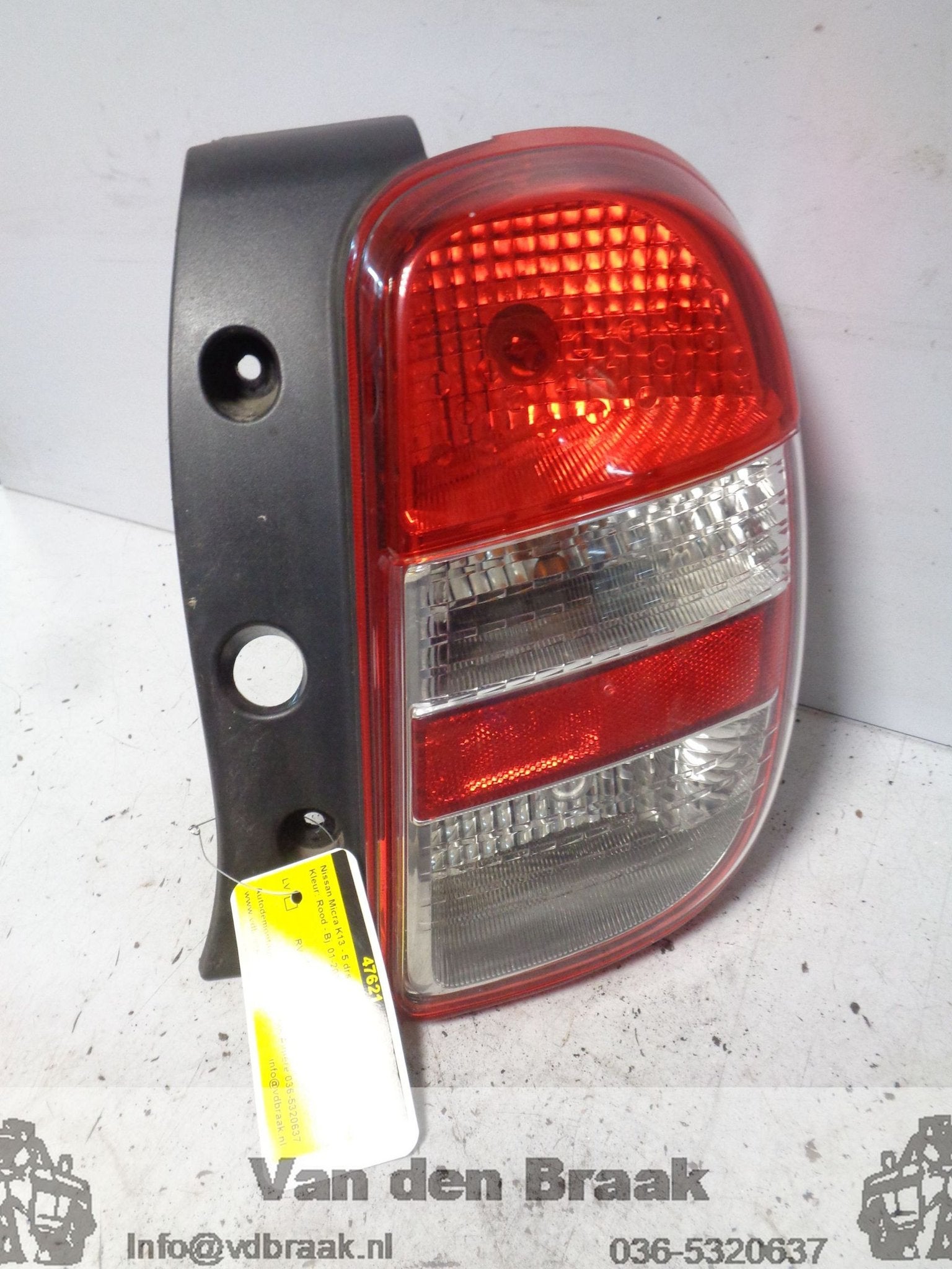 Nissan Micra 2010-2013 Achterlicht rechts, Gebruikt, -, Herkomst onderdeel bekend, -
