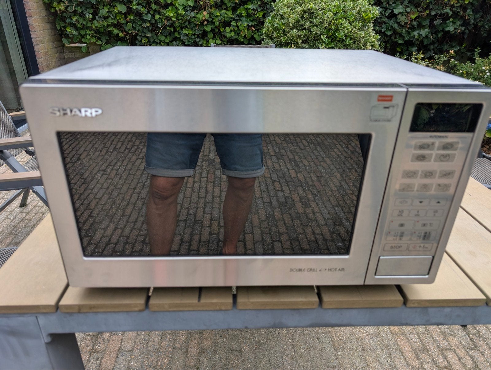 Sharp Combimagnatron R85ST-A, Witgoed en Apparatuur, Magnetrons, Ophalen, Combimagnetron, Hete lucht, Zo goed als nieuw