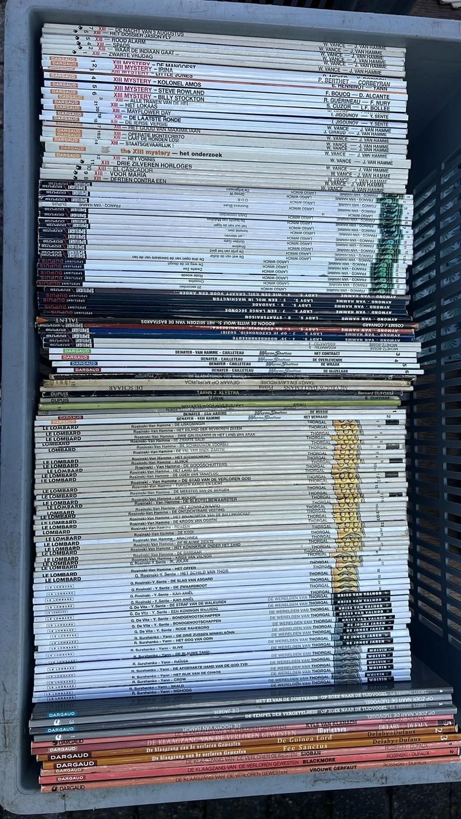 Grote collectie stripboeken - Diverse series en auteurs, Boeken, Meerdere stripboeken, Ophalen, Gelezen