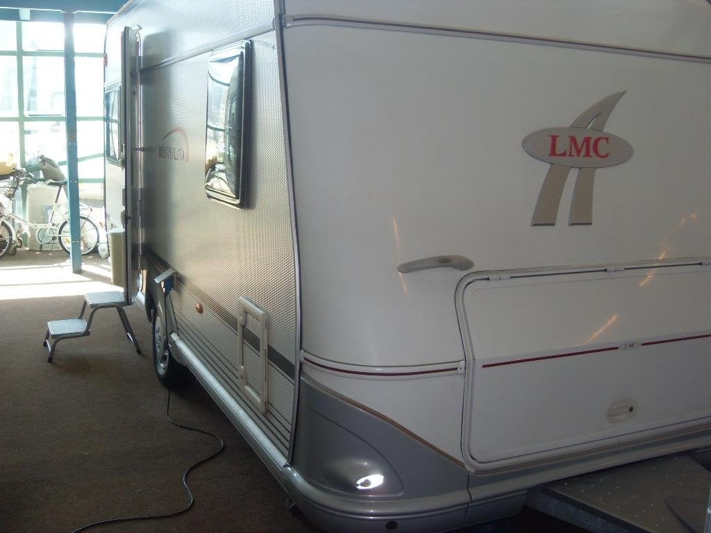 LMC Munsterland 490 Zo goed als nieuw met aan, Caravans en Kamperen, Overige typen, Bedrijf, 4 tot 5 meter, LMC en Münsterland