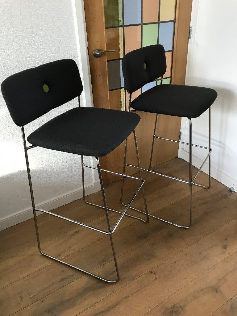 Set 2 IZGS Bla Station BlaStation Dundra design barkruk kruk, Ophalen, 60 tot 90 cm, Zo goed als nieuw, Nvt