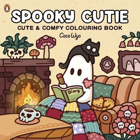 Coco Wyo - Spooky Cutie - kleurboek - GRATIS VERZENDING, Verzenden, Nieuw, Overige typen