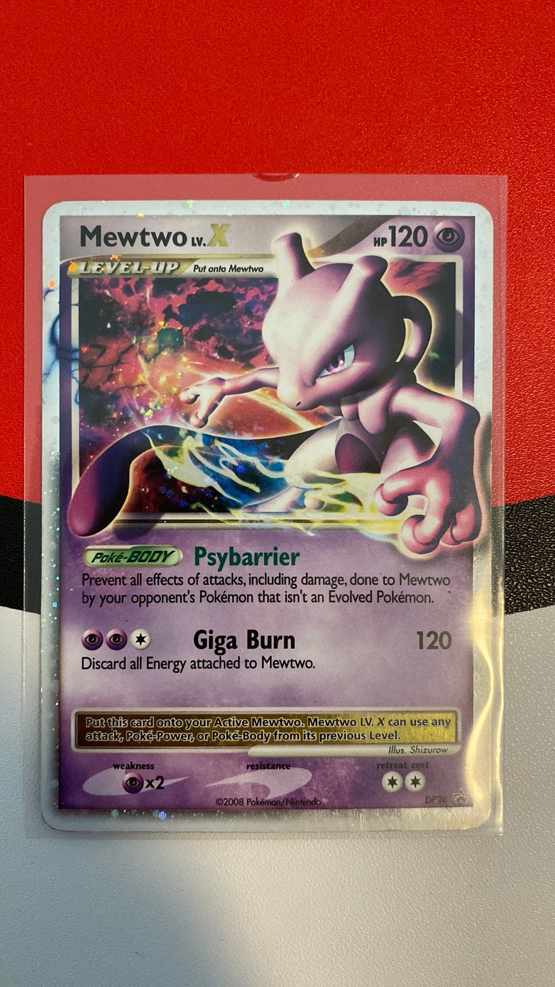 Mewtwo Lv X DP28, Ophalen of Verzenden, Zo goed als nieuw