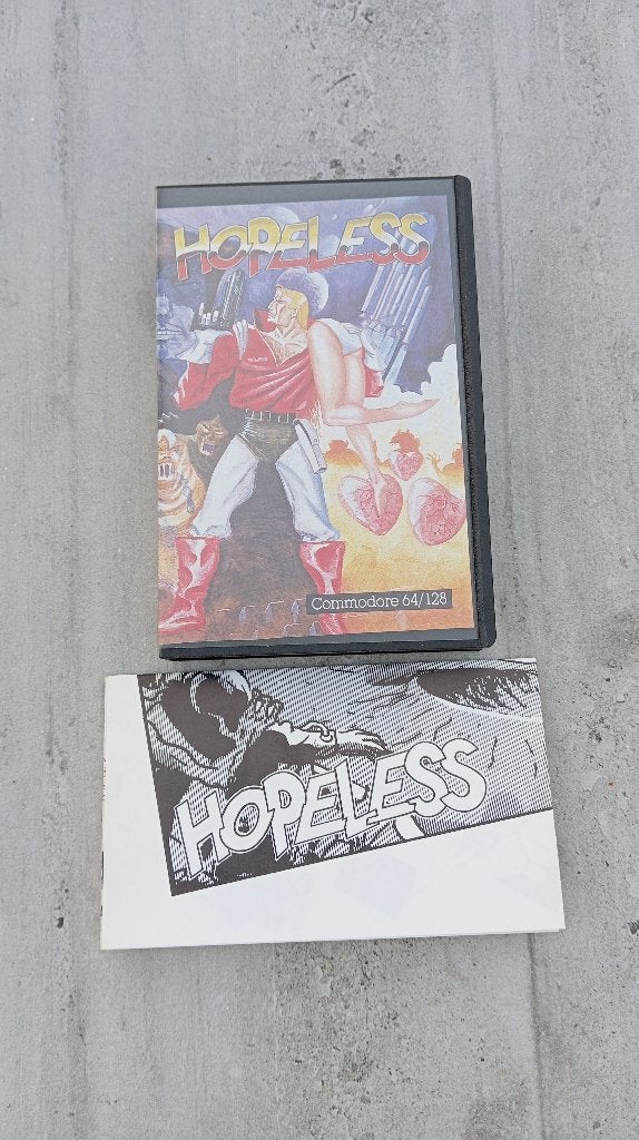 ultra rare Commodore 64/128 Hopeless - compleet, Ophalen of Verzenden, Commodore 64