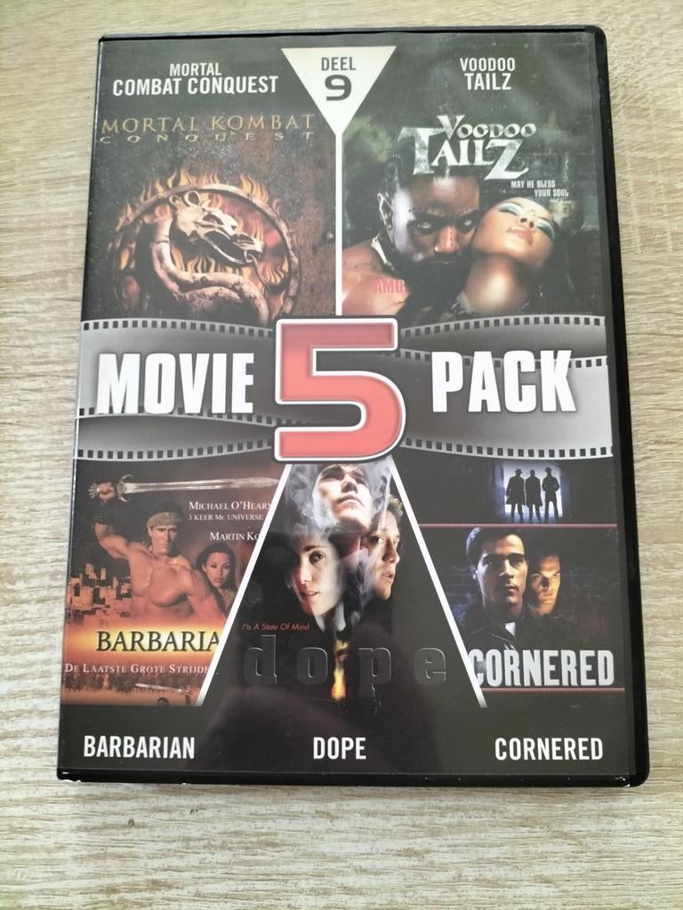 Movie 5 pack deel 9, Ophalen of Verzenden