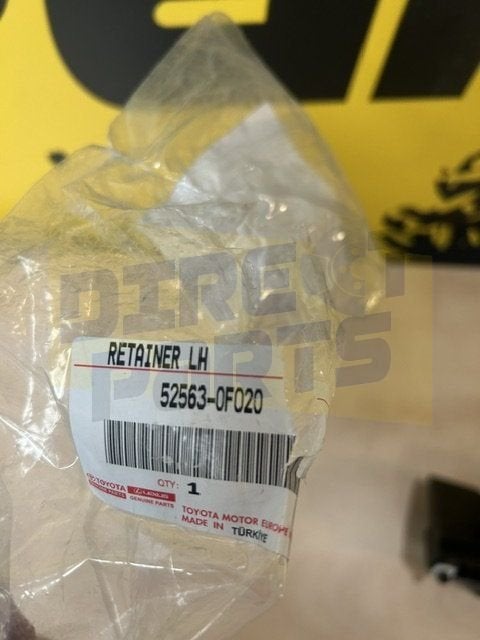 Toyota Corolla (10/01-01/13) achterbumpersteun Links Origine, Auto-onderdelen, Carrosserie en Plaatwerk, -, Voor, -, Nieuw