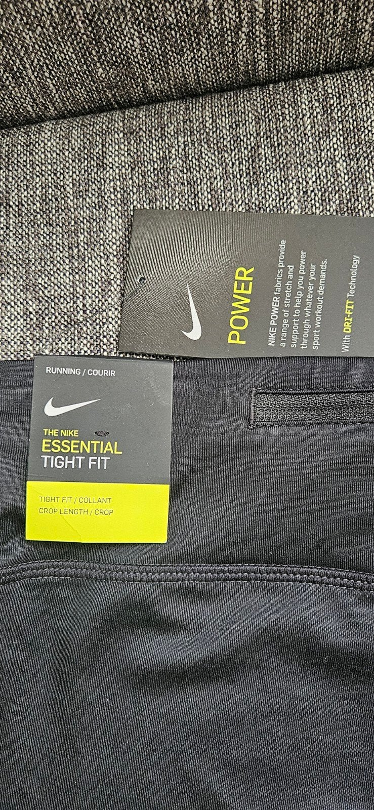 Nike zwarte dames hardloop broek maat S, Verzenden