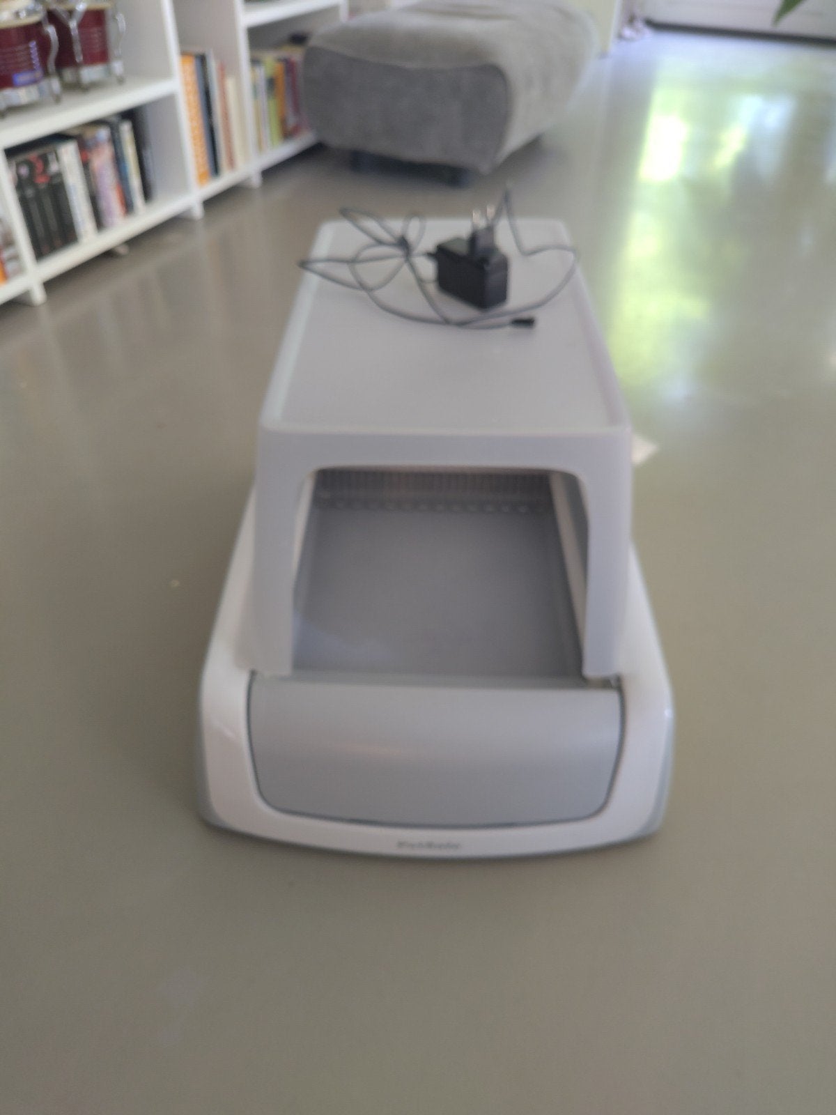 Kattenbak electrisch Petsafe, Ophalen
