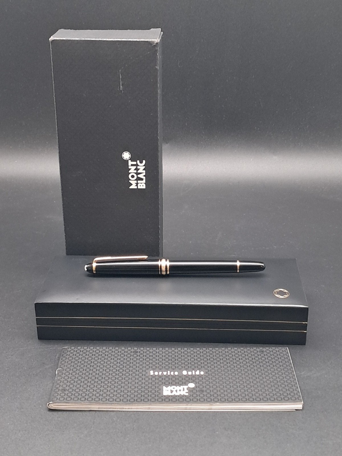 Montblanc Meisterstück Gold Plated Rollerbal, Nieuw, Met doosje, Ophalen of Verzenden, Vulpen