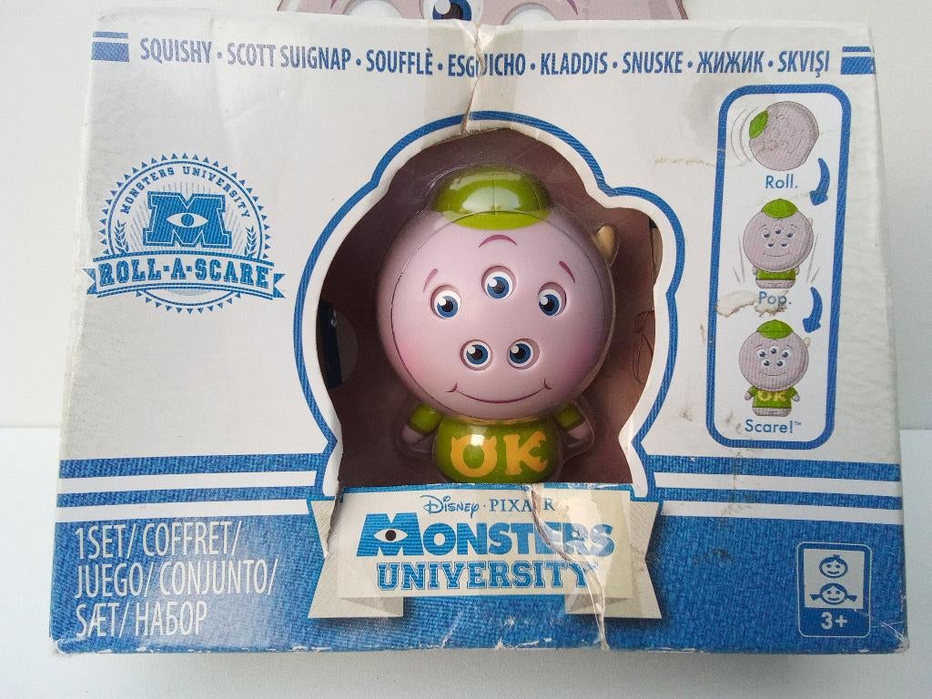 Monsters University - Sjors Zuignap - (Inkie) - Actiefiguur, Ophalen of Verzenden, Nieuw