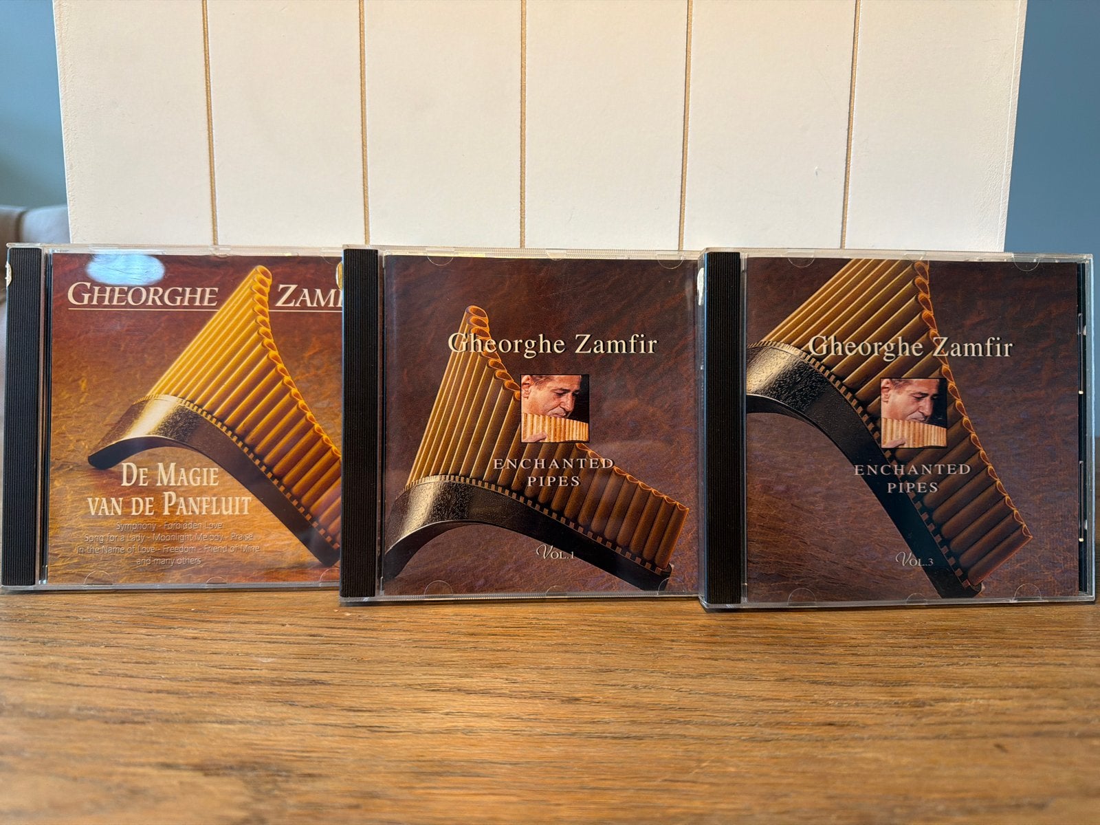 Gheorghe Zamfir - De Magie van de Panfluit & Enchanted Pipes, Ophalen of Verzenden, Gebruikt, Album, Inclusief doosje